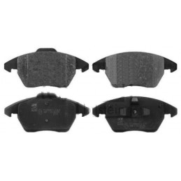 Jeu de 4 plaquettes de frein arriere Audi A1 Citroen C4 Peugeot 208-3008-307-308-408-RCZ Seat Ibiza 5 Vw Jetta 4-Polo HKP-PE-049