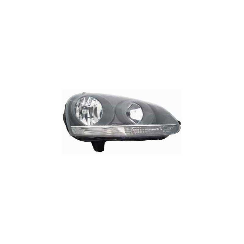 Optique droit électrique Vw Golf 5 a fond gris 9702513 Optique droit électrique Vw Golf 5 a fond gris 9702513