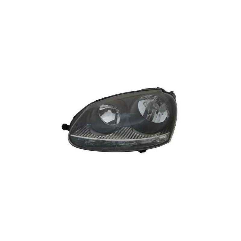 Optique Gauche Golf 5 et GTI a fond NOIR 9702506 Optique Gauche Golf 5 et GTI a fond NOIR 9702506