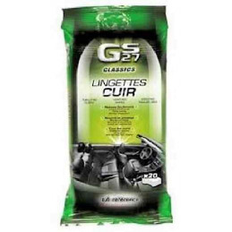 20 lingettes pour le cuir GS27 CL180410