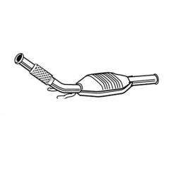 Catalyseur pour Peugeot 406 38 1 080