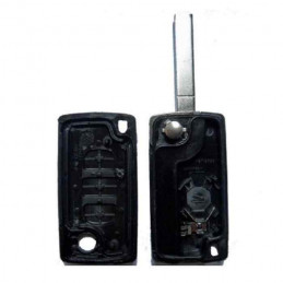 Electronique pour coque de clé 2 boutons Peugeot 207, 307, 308, 807