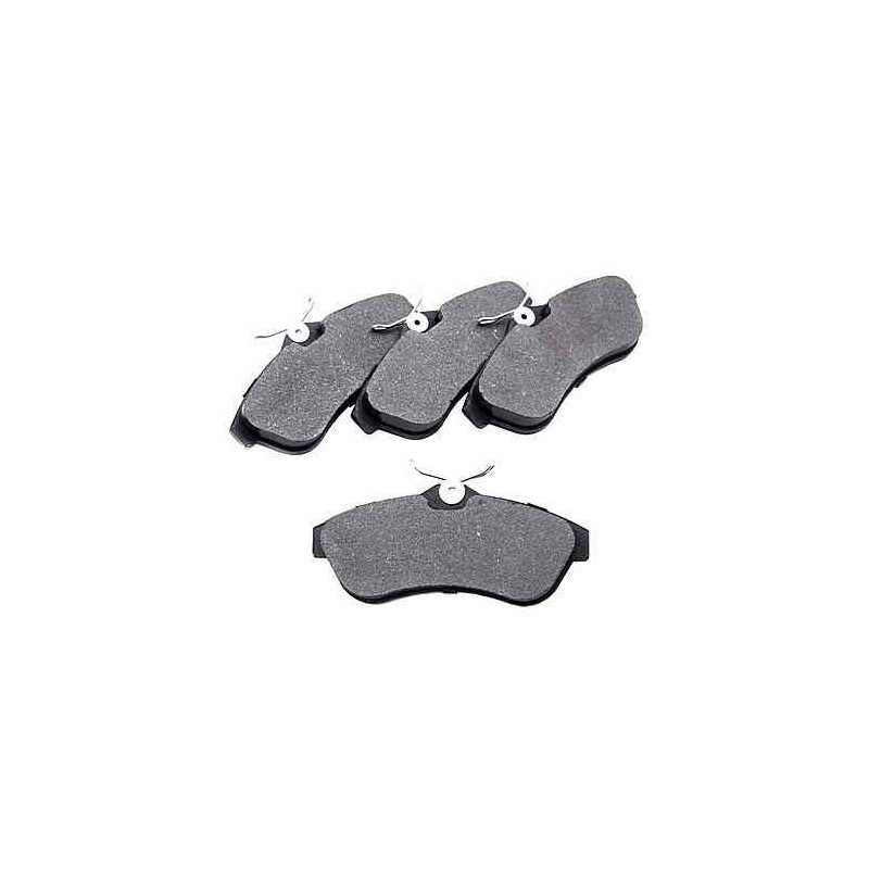 Jeu de 4 plaquettes de frein avant EICHER pour Citroën C2 C3 C3 Pluriel 101545519