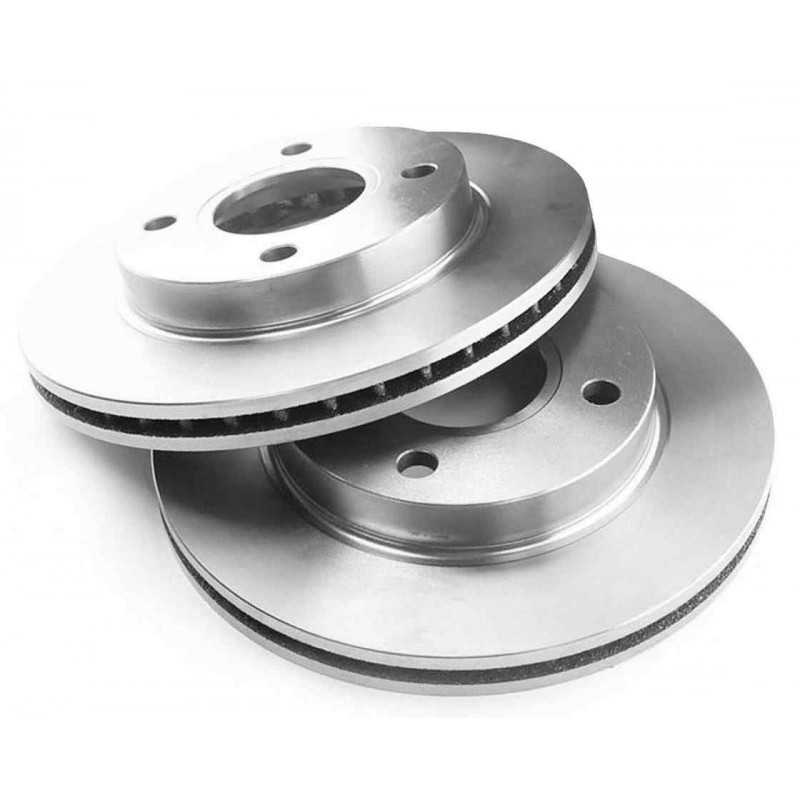 Jeu de 2 disques de frein avant pour Citroen Berlingo Xsara Peugeot 306 Partner B130205