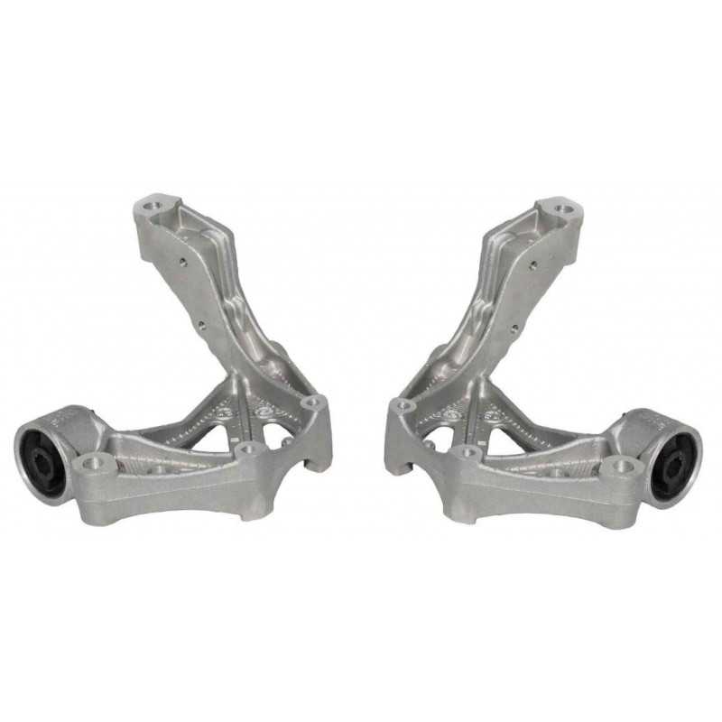 2 Demi Berceaux, Support de triangle Alu avec silent bloc renforcé Seat Ibiza Cordoba Skoda Fabia Vw Polo BF-112001+BF-112002 2 Demi Berceaux, Support de triangle Alu avec silent bloc renforcé Seat Ibiza Cordoba Skoda Fabia Vw Polo BF-112001+BF-112002
