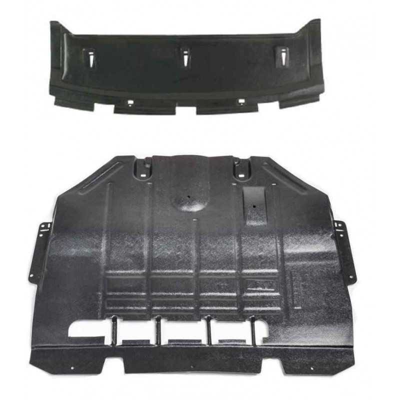 Lot 2 caches sous moteur avant arriere Peugeot 307
