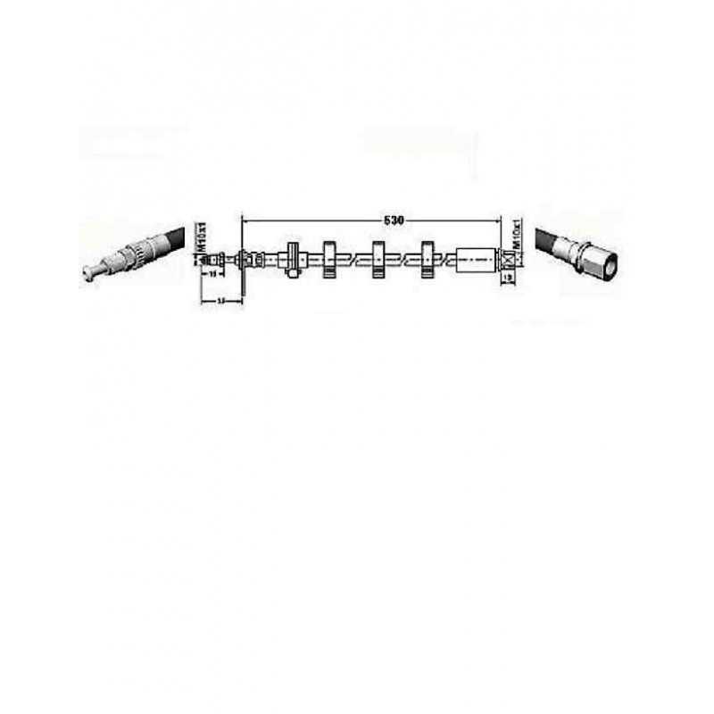 Flexible de frein avant droit Peugeot 406 720 889 Flexible de frein avant droit Peugeot 406 720 889