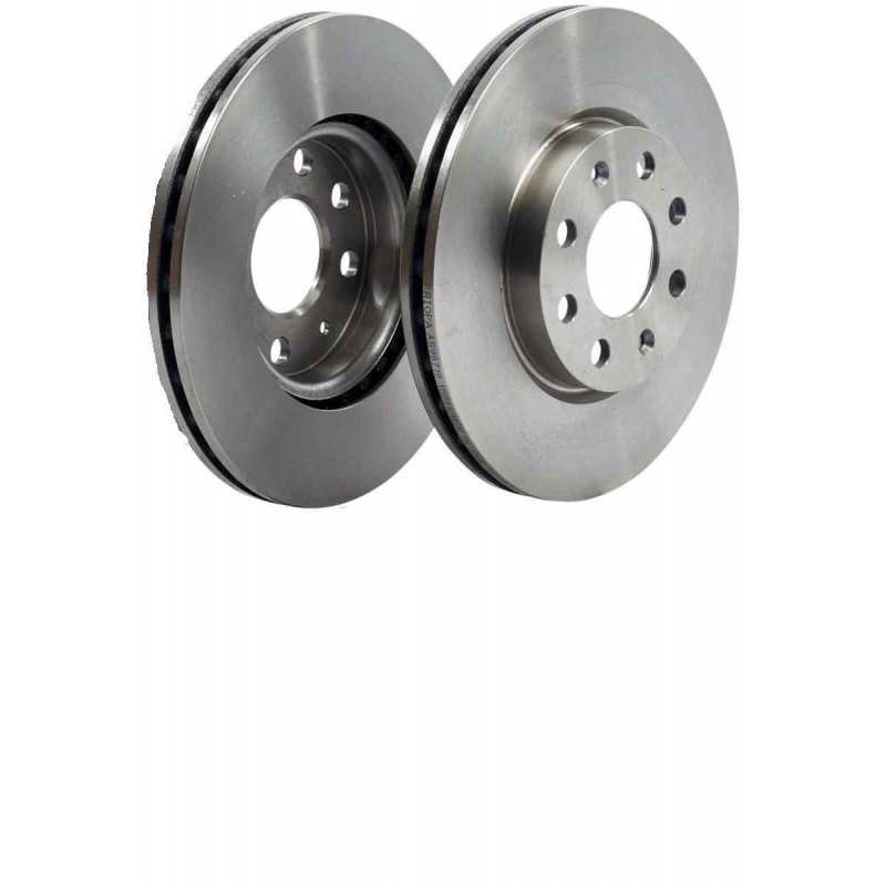 Jeu de 2 disques de frein avant Fiat Grande Punto Opel Corsa D BS7664 Jeu de 2 disques de frein avant Fiat Grande Punto Opel Corsa D BS7664
