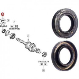 Bague d'étanchéité, joint SPY boite de vitesse pour NISSAN Qashqai/RENAULT Clio,Espace,Kangoo,Laguna,Master,Scenic,Trafic/SUZ...