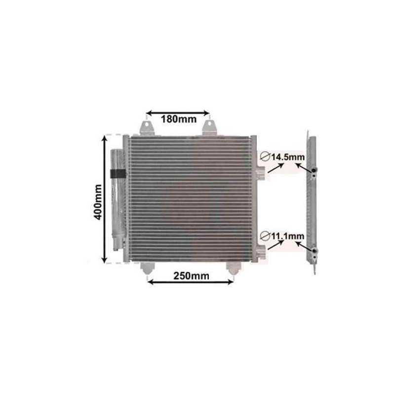 Condenseur de climation Citroen C1 Peugeot 107 Toyota Aygo 0803.3025