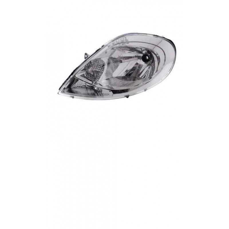 Phare, optique electrique avant gauche Nissan Primastar Opel Vivaro Renault Trafic2 Fond noir 6027094E