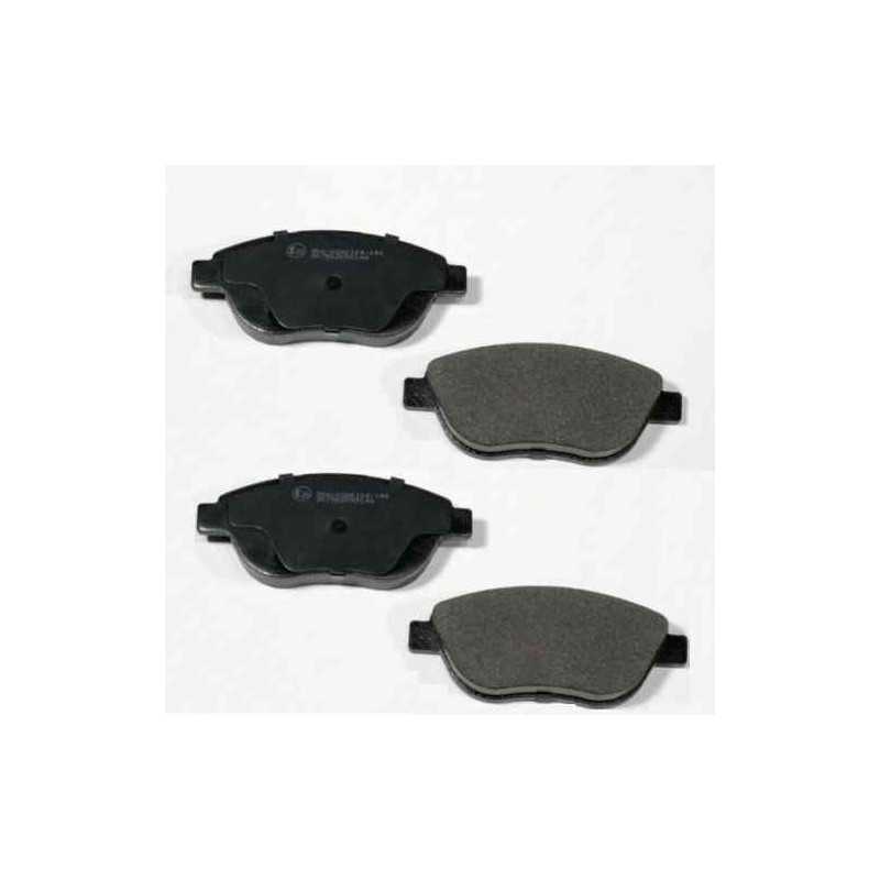 Jeu de 4 plaquettes de frein avant pour Fiat 500L Opel Corsa D B110927