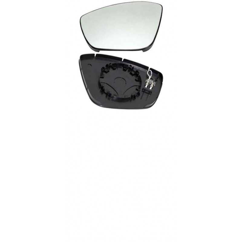 Glace, miroir de retroviseur gauche Peugeot 208 57B1545M