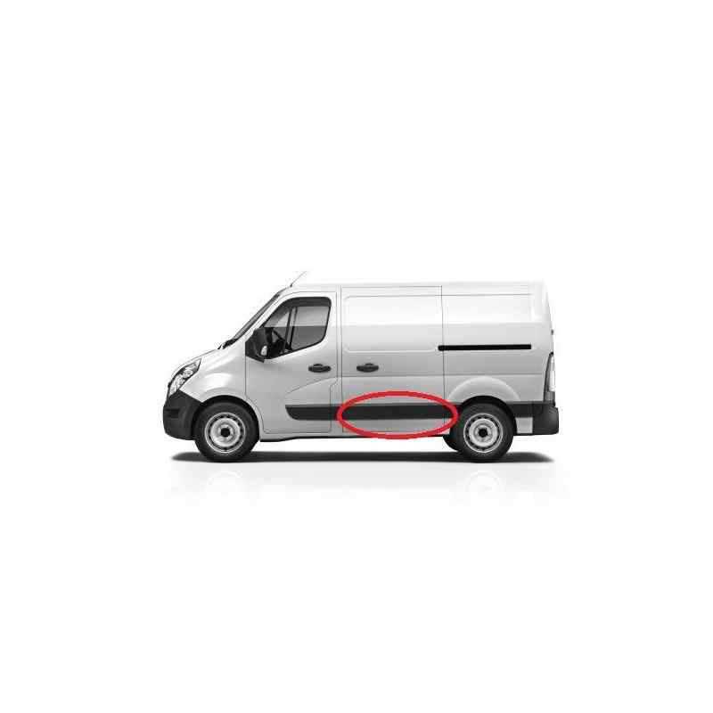 Baguette, protection, moulure de porte laterale gauche Nissan Interstar Opel Movano Renault Master