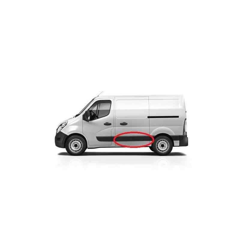 Baguette, protection, moulure de porte laterale gauche pour Nissan Interstar Opel Movano Renault Master 828210159r