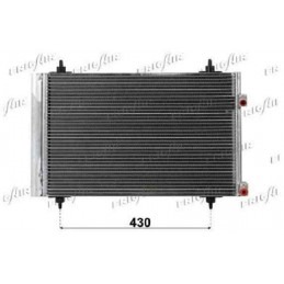 Radiateur Condenseur de climatisation pour Citroen C4 Ds4 Ds5 Picasso Peugeot 307 308 3008 5008 Rcz Partner 0803.3023