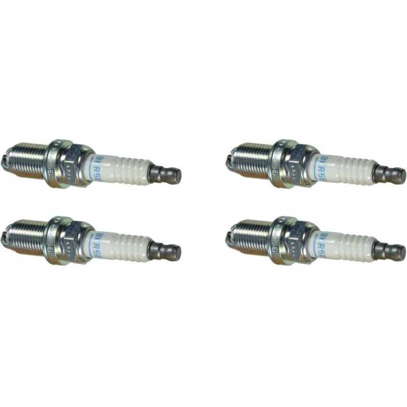 Pack 4 Bougies d'allumage Audi Chevrolet Deawoo Daihatsu Fiat Opel Saab Skoda Vauxhall Volkswagen