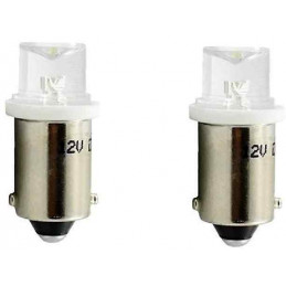 Ampoules LED 8mm BA9S blanche 12V