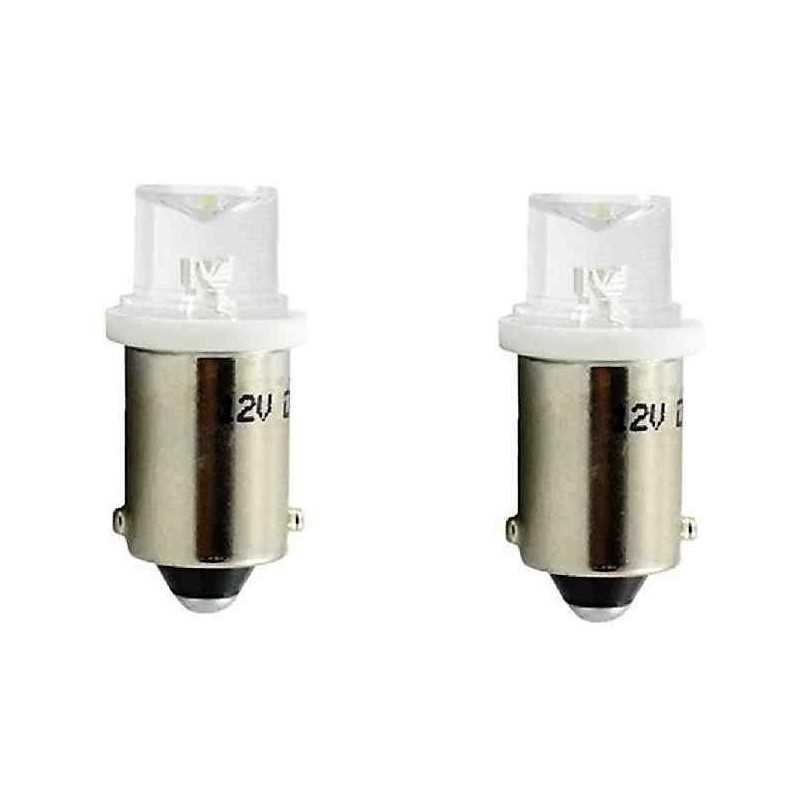Ampoules LED 8mm BA9S blanche 12V