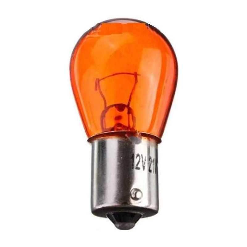 AMPOULE 12 V 21 W CLIGNOTANT COULEUR ORANGE, Ampoules