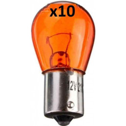 10 Ampoules Orange Clignotant avant arriere PY21W N 13090*10