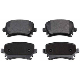 Jeu de 4 plaquettes de frein arriere EICHER Audi Seat Skoda Vw Systeme TRW 101441179