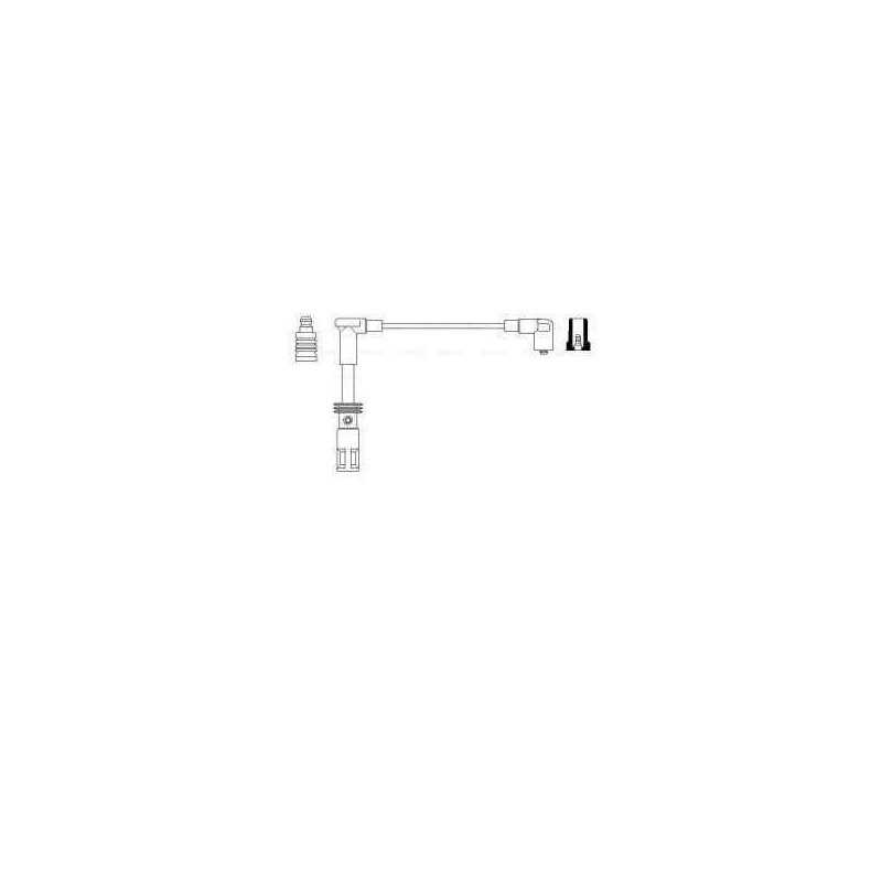 Cable d'allumage pour Alfa Roméo ZEF1348 Cable d'allumage pour Alfa Roméo ZEF1348