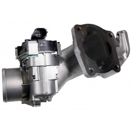 Boitier, corps papillon avec cable raccord Fiat Ducato Iveco Daily 4