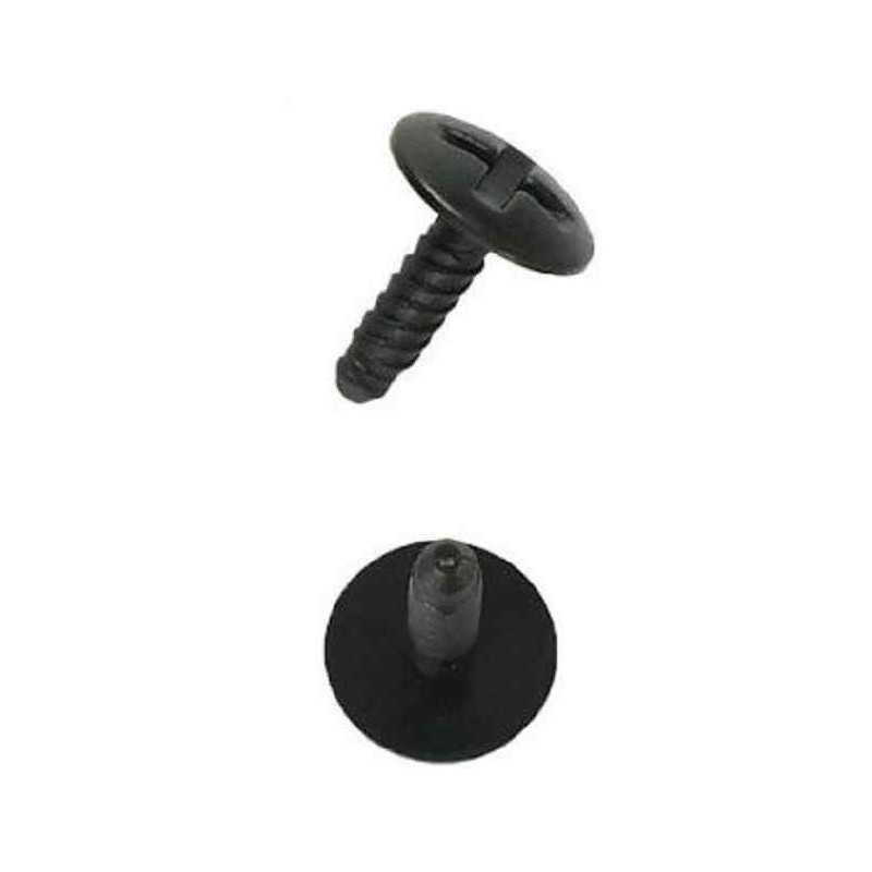 10 clips, rivets, fixations, agrafes couvercle de batterie Vw Golf T5