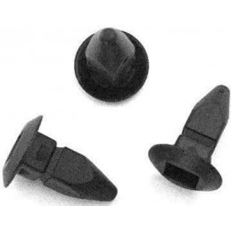 10 clips, rivets, fixations, agrafes...