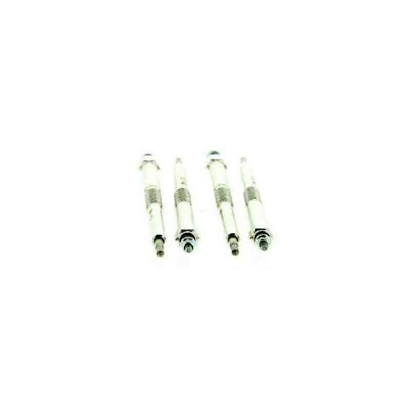 Lot de 4 bougies de préchauffe Nissan Almera 2 - Navara - NP300 - Pathfinder - Pick Up - Primera - X-Trail GN109