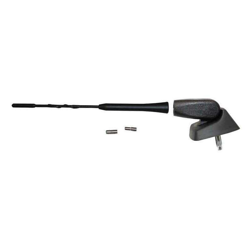 Pack Support, socle d Antenne, baguette a visser de toit 230mm Citroen Peugeot Renault 8200684863 + M2286