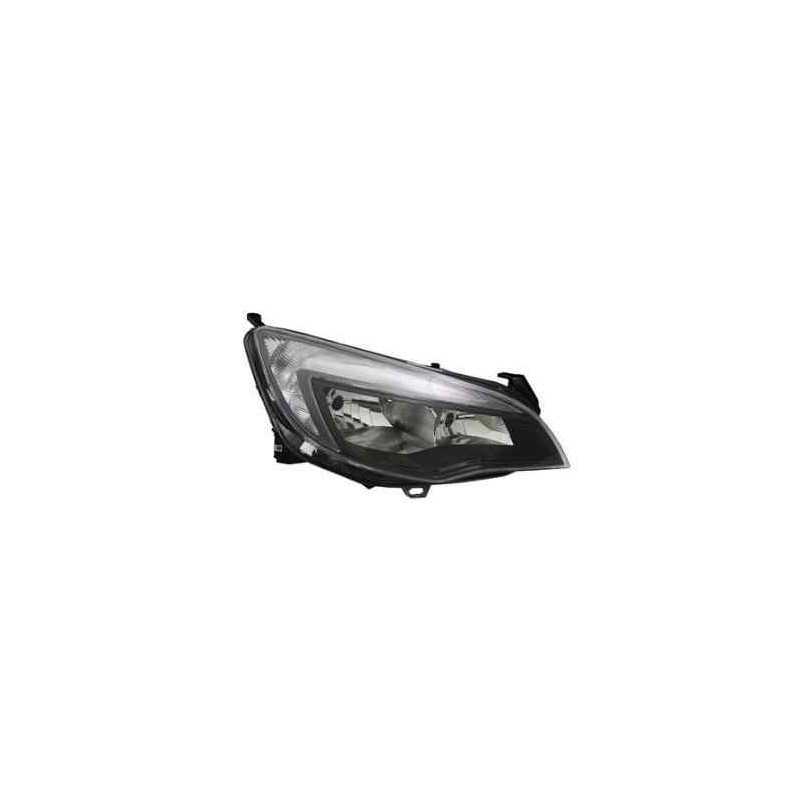 Optique Droit H7+H7 Fond NOIR Opel ASTRA 6522501