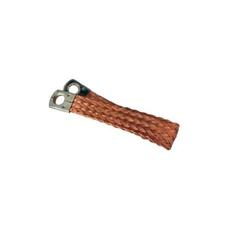 Tresse, cable de masse cuivre 330mm