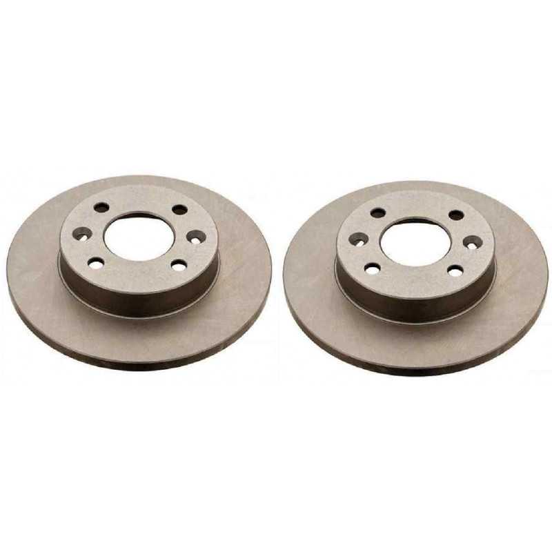 Jeu de 2 Disques de freins avant EICHER Renault Clio 1 2 Express 1 2 R11 R19 R21 Super 5 104745269