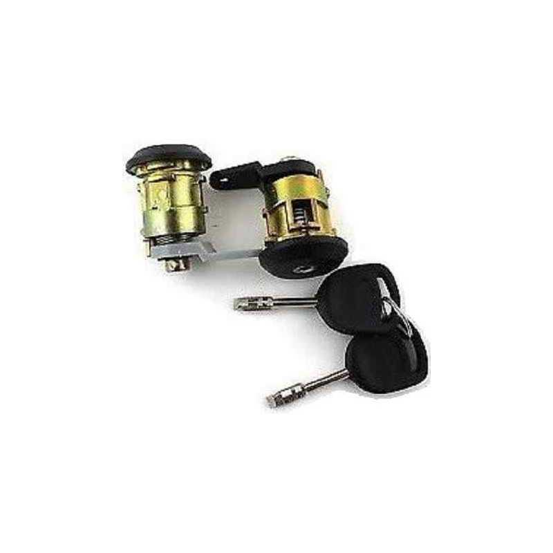 Lot de 2 barillets serrures de porte avant avec clefs Ford Fiesta Ka Courrier