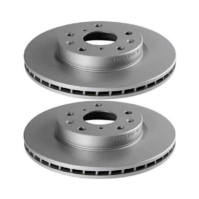 2 Disques de frein Avant EICHER Peugeot 407 508 607 104735119