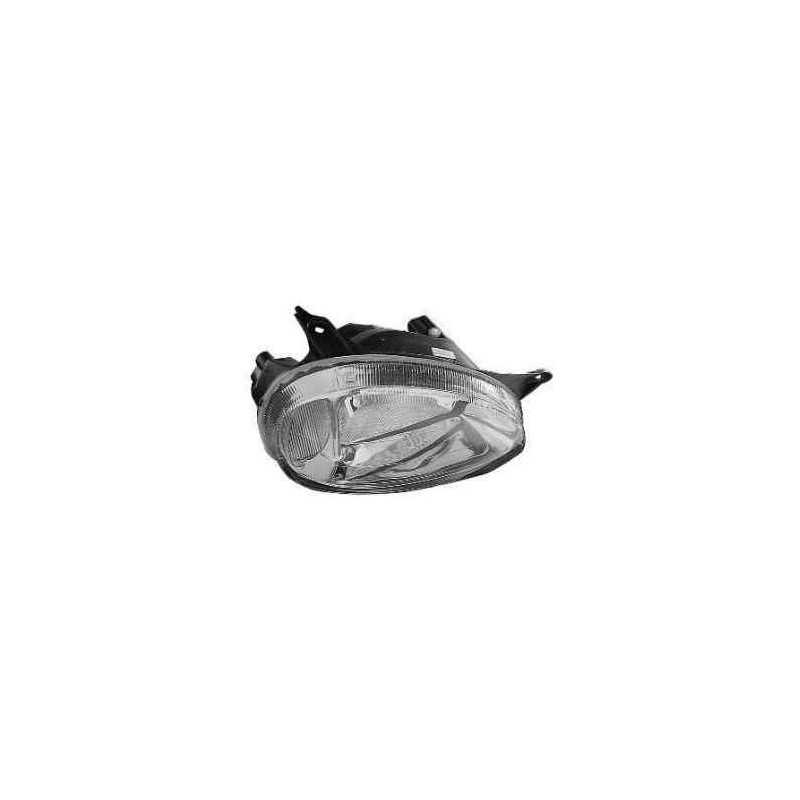 Optique Droit H4 Glace lisse Opel CORSA B 6112505 Optique Droit H4 Glace lisse Opel CORSA B 6112505