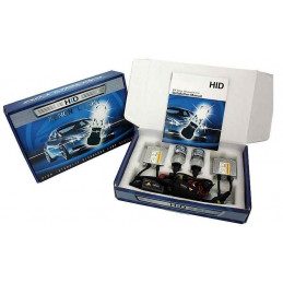 Kit xenon Camion H4 Bi 55w 24v 10000k Bleu violet H4 Bixenon 10000k 24V