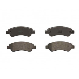 Jeu de 4 plaquettes de frein arriere TRW pour Citroen Jumper Fiat Ducato Peugeot Boxer gdb1682