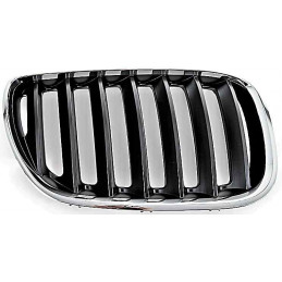 Grille de calandre Droite Noire et chromée Bmw X5 E53 de 12/03 à 02/07 1952005