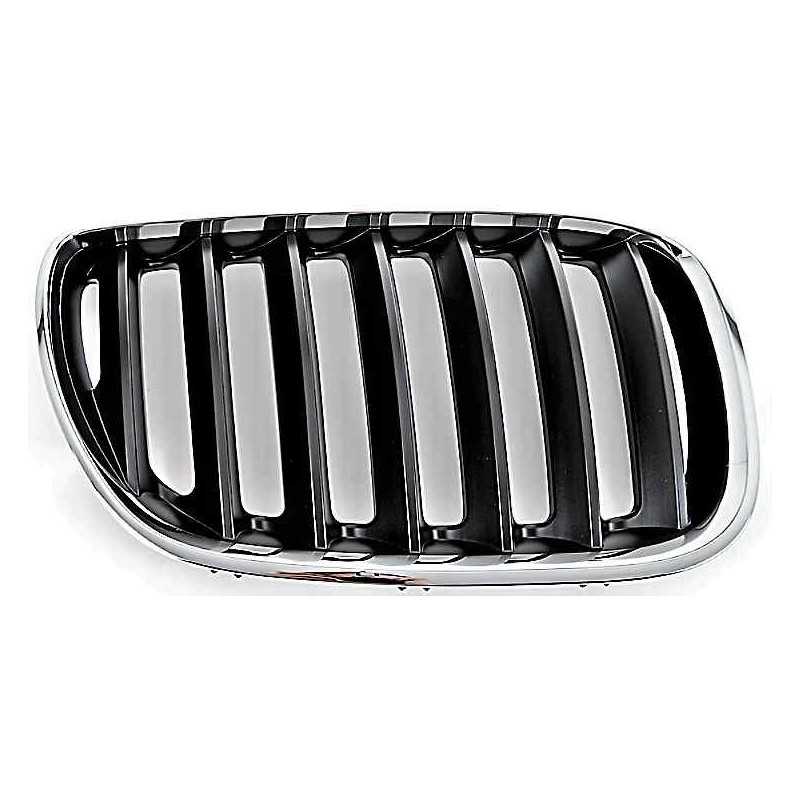 Grille de calandre Droite Noire et chromée Bmw X5 E53 de 12/03 à 02/07 1952005