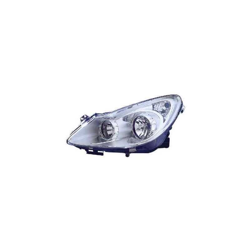 Optique Gauche electrique fond clair Opel CORSA D  6132502