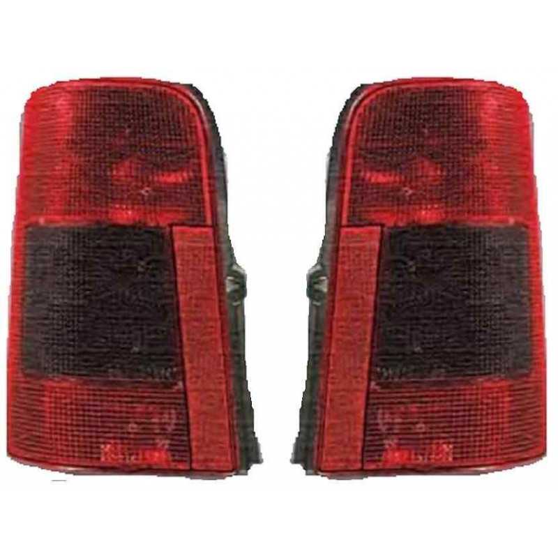 Pack 2 Feux arrières gauche droit Citroen Berlingo avec hayon de 07/96 à 12/05 Rouge