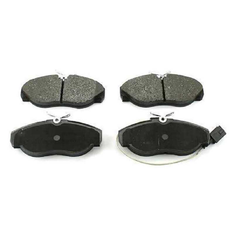 Jeu de 4 plaquettes de frein avant BOSCH Fiat Ducato 1.9 2.5 2.8 D/Tdi