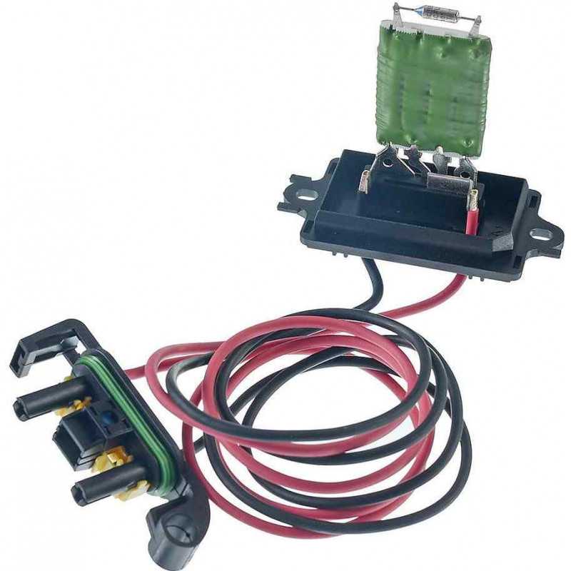 Prise de branchement connecteur résistance de chauffage ventilation pour  Renault Clio 3 Mégane 2 Scénic 2 - Origine Pièces Auto