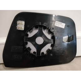 Verre, glace, miroir rétroviseur extérieur gauche chauffant pour Nissan NP300 Navara Pathfinder 3 6431572