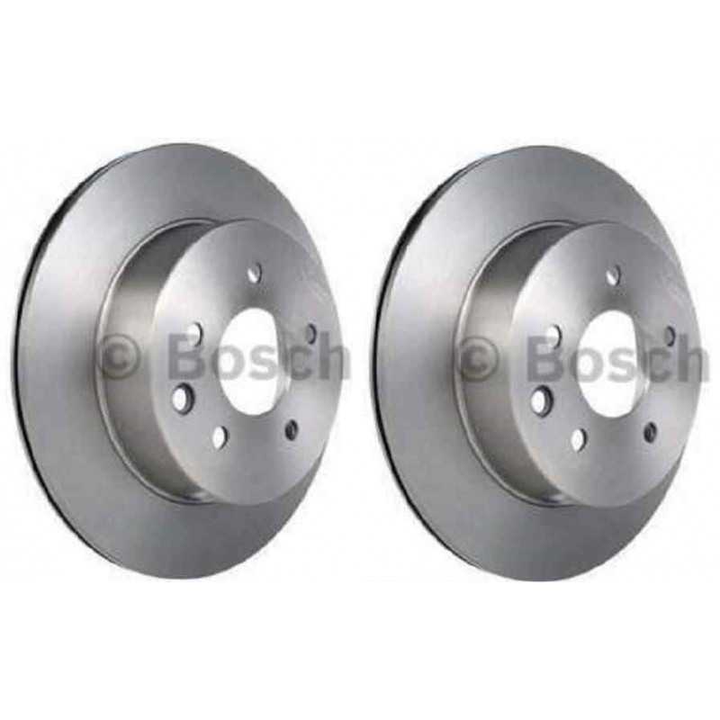 Jeu de 2 disques de frein arriere BOSCH Nissan Leaf Qashqai X-Trail Renault Koleos 0 986 479 453