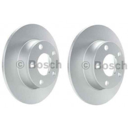 Jeu de 2 disques de frein arriere BOSCH Audi A6 Allroad 0986478480