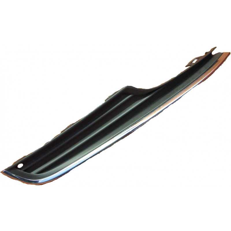 Grille de Pare choc avant droit inférieur VOLKSWAGEN Golf 7 SW VARIANT Noire a/moulure chrome